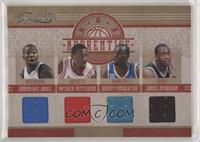 Dominique Jones, Patrick Patterson, Quincy Pondexter, James Anderson #/99