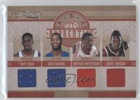 Ekpe Udoh, Greg Monroe, Patrick Patterson, Larry Sanders #/99