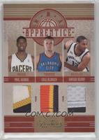 Paul George, Cole Aldrich, Xavier Henry #/10