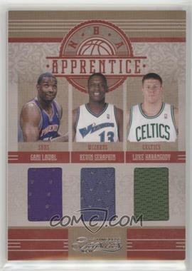 2010-11 Timeless Treasures - NBA Apprentice Materials Triple #13 - Gani Lawal, Kevin Seraphin, Luke Harangody /99