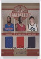 Greg Monroe, Al-Farouq Aminu, Gordon Hayward #/99