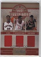 Ed Davis, Patrick Patterson, Larry Sanders #/99