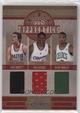 2010-11 Timeless Treasures - NBA Apprentice Materials Triple #6 - Luke Babbitt, Eric Bledsoe, Avery Bradley /99