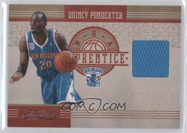 2010-11 Timeless Treasures - NBA Apprentice Materials #25 - Quincy Pondexter /99