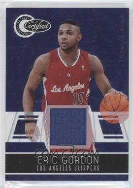2010-11 Totally Certified - [Base] - Totally Blue Materials #31 - Eric Gordon /99