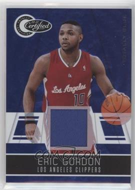 2010-11 Totally Certified - [Base] - Totally Blue Materials #31 - Eric Gordon /99