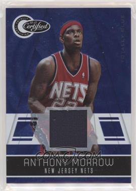 2010-11 Totally Certified - [Base] - Totally Blue Materials #88 - Anthony Morrow /99