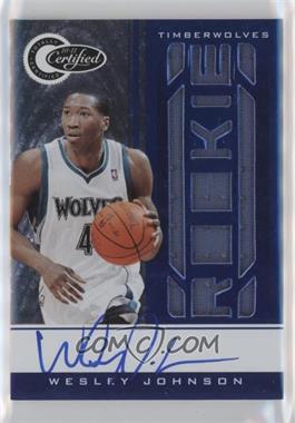 2010-11 Totally Certified - [Base] - Totally Blue Signatures #169 - Rookie - Wesley Johnson /49
