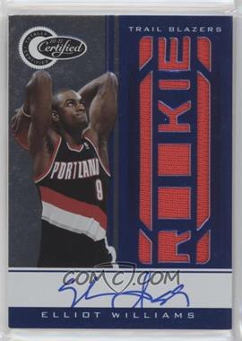 2010-11 Totally Certified - [Base] - Totally Blue Signatures #175 - Rookie - Elliot Williams /49