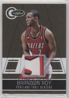 2010-11 Totally Certified - [Base] - Totally Gold Materials Prime #137 - Brandon Roy /25