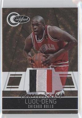 2010-11 Totally Certified - [Base] - Totally Gold Materials Prime #16 - Luol Deng /25