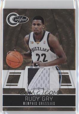 2010-11 Totally Certified - [Base] - Totally Gold Materials Prime #37 - Rudy Gay /25