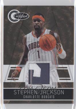 2010-11 Totally Certified - [Base] - Totally Gold Materials Prime #8 - Stephen Jackson /25