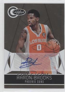 2010-11 Totally Certified - [Base] - Totally Gold Signatures #124 - Aaron Brooks /25