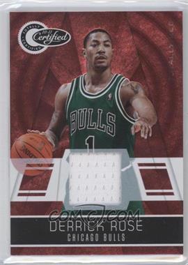 2010-11 Totally Certified - [Base] - Totally Red Materials #14 - Derrick Rose /249