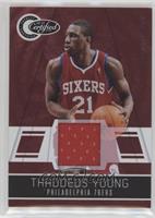 Thaddeus Young [Noted] #/249