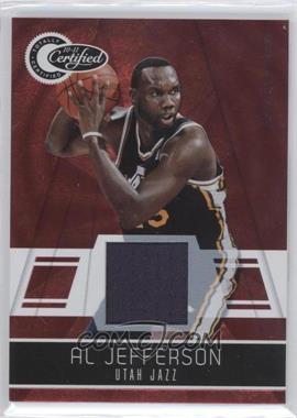 2010-11 Totally Certified - [Base] - Totally Red Materials #54 - Al Jefferson /249