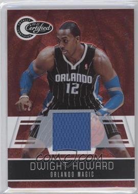 2010-11 Totally Certified - [Base] - Totally Red Materials #75 - Dwight Howard /249