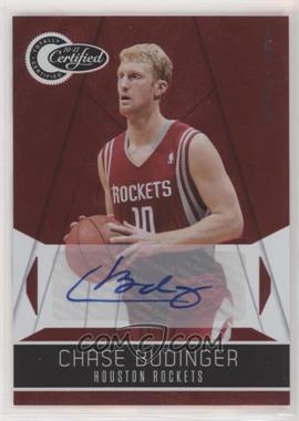 2010-11 Totally Certified - [Base] - Totally Red Signatures #114 - Chase Budinger /99