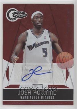 2010-11 Totally Certified - [Base] - Totally Red Signatures #146 - Josh Howard /25