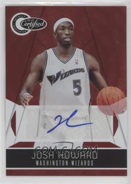 2010-11 Totally Certified - [Base] - Totally Red Signatures #146 - Josh Howard /25