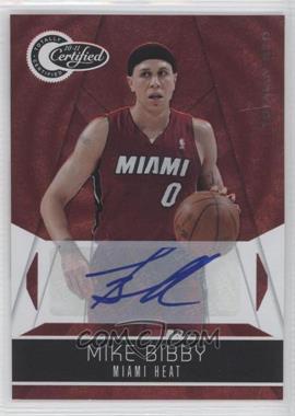 2010-11 Totally Certified - [Base] - Totally Red Signatures #48 - Mike Bibby /25