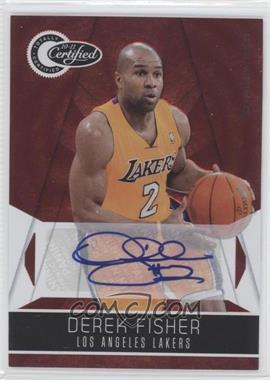 2010-11 Totally Certified - [Base] - Totally Red Signatures #73 - Derek Fisher /49