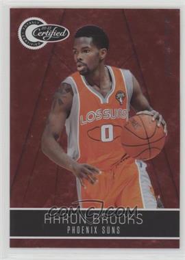 2010-11 Totally Certified - [Base] - Totally Red #124 - Aaron Brooks /499