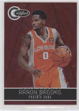 2010-11 Totally Certified - [Base] - Totally Red #124 - Aaron Brooks /499