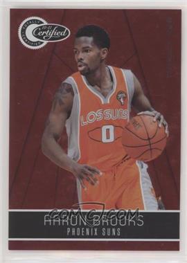 2010-11 Totally Certified - [Base] - Totally Red #124 - Aaron Brooks /499