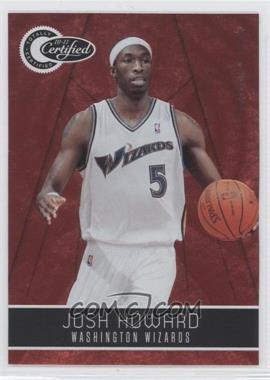 2010-11 Totally Certified - [Base] - Totally Red #146 - Josh Howard /499
