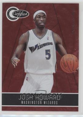 2010-11 Totally Certified - [Base] - Totally Red #146 - Josh Howard /499