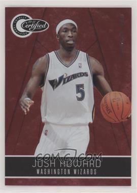 2010-11 Totally Certified - [Base] - Totally Red #146 - Josh Howard /499