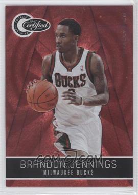 2010-11 Totally Certified - [Base] - Totally Red #9 - Brandon Jennings /499