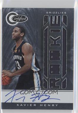 2010-11 Totally Certified - [Base] #166 - Rookie - Xavier Henry /599