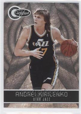 2010-11 Totally Certified - [Base] #56 - Andrei Kirilenko /1849