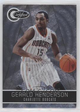 2010-11 Totally Certified - [Base] #7 - Gerald Henderson /1849