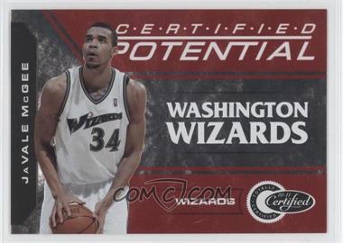 2010-11 Totally Certified - Certified Potential - Red #15 - JaVale McGee /99