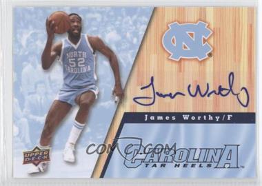 2010-11 UD North Carolina Basketball - [Base] - Autographs #40 - James Worthy