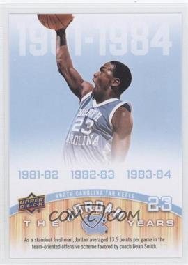 2010-11 UD North Carolina Basketball - [Base] #167 - The Jordan Years - Michael Jordan