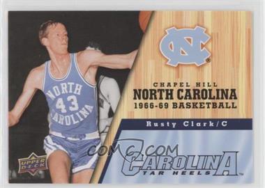 2010-11 UD North Carolina Basketball - [Base] #17 - Rusty Clark