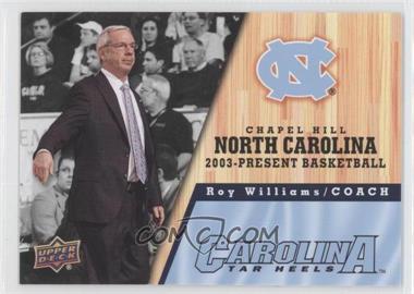 2010-11 UD North Carolina Basketball - [Base] #82 - Roy Williams