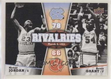 2010-11 UD North Carolina Basketball - [Base] #90 - Rivalries - March 9, 1984 (Horace Grant, Michael Jordan)