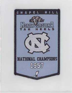 2010-11 UD North Carolina Basketball - Championship Banner Patches #1957 - 1957 National Champions