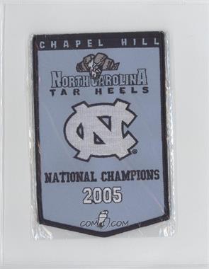 2010-11 UD North Carolina Basketball - Championship Banner Patches #2005 - 2005 National Champions