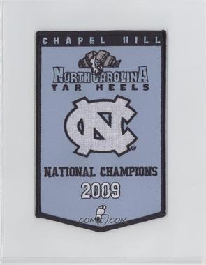 2010-11 UD North Carolina Basketball - Championship Banner Patches #2009 - 2009 National Champions