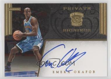 2010-14 Panini - Multi-Product/Multi-Year Insert Private Signings #PS-EO - Emeka Okafor