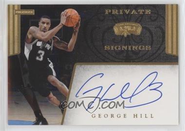 2010-14 Panini - Multi-Product/Multi-Year Insert Private Signings #PS-GHL - George Hill /299