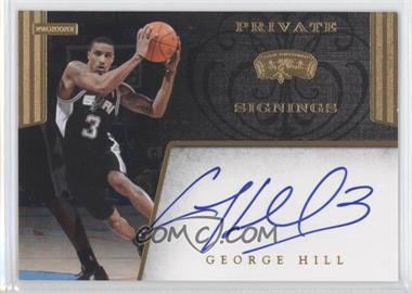 2010-14 Panini - Multi-Product/Multi-Year Insert Private Signings #PS-GHL - George Hill /299