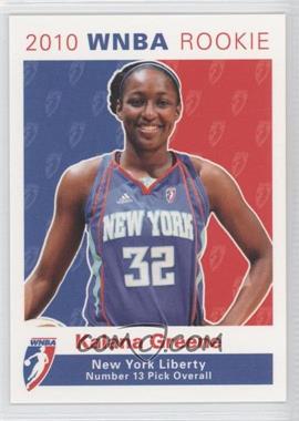 2010 Rittenhouse WNBA - Rookies #R10 - Kalana Greene /250